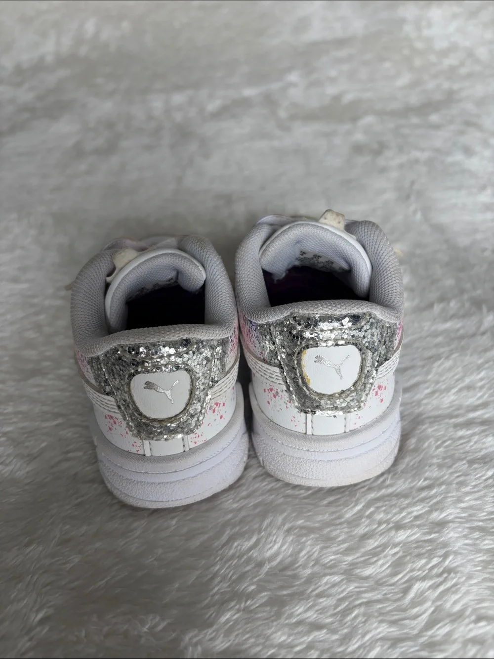 Puma white kids